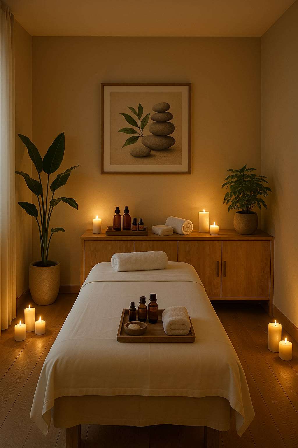 Luxury wellness room